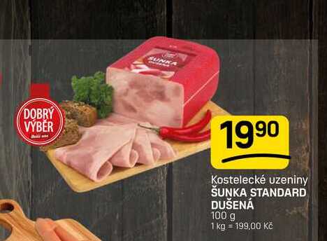 ŠUNKA STANDARD DUŠENÁ 100 g