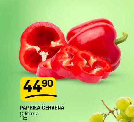 PAPRIKA ČERVENÁ California 1 kg 