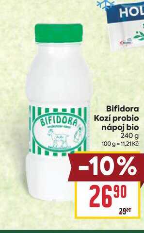 Bifidora Kozí probio nápoj bio 240 g