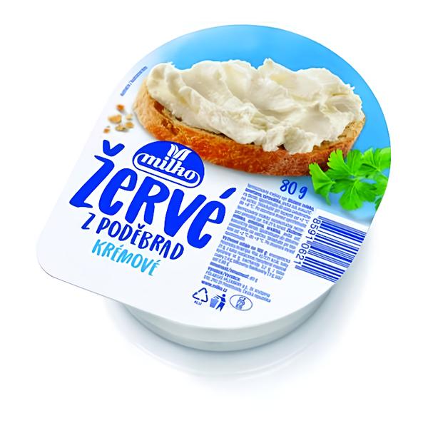 Milko Žervé z Poděbrad krémové