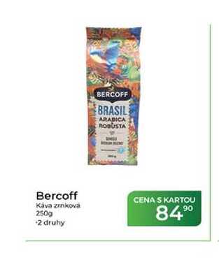 Bercoff Káva zrnková 250g