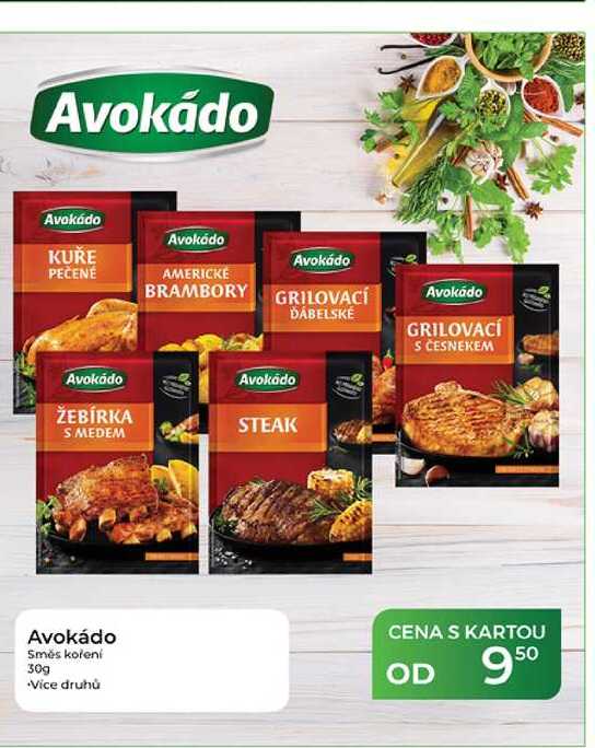 Avokádo Směs koření 30 g