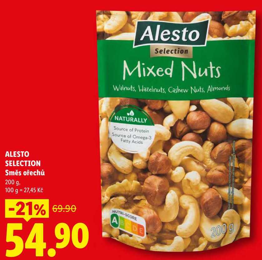 ALESTO SELECTION Směs ořechů, 200 g