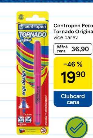 Centropen Pero Tornado Original, více barev