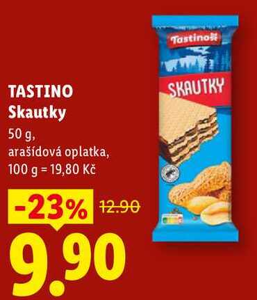 TASTINO Skautky, 50 g