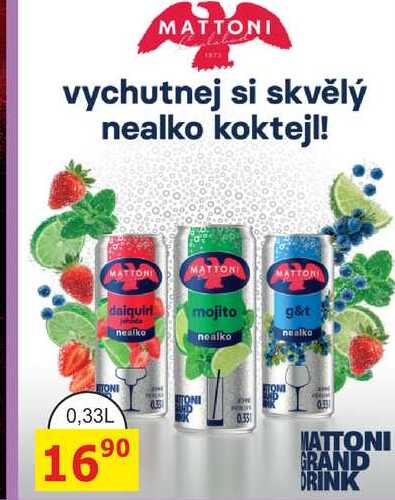 MATTON nealko míchaný nápoj 0,33l