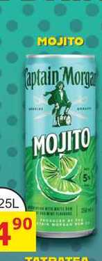 Captain Morgan MOJITO 5% 0,25L