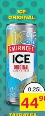 SMIRNOFF ICE ORIGINAL 0,25L
