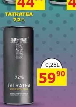 TATRATEA 7,2% 0,25L
