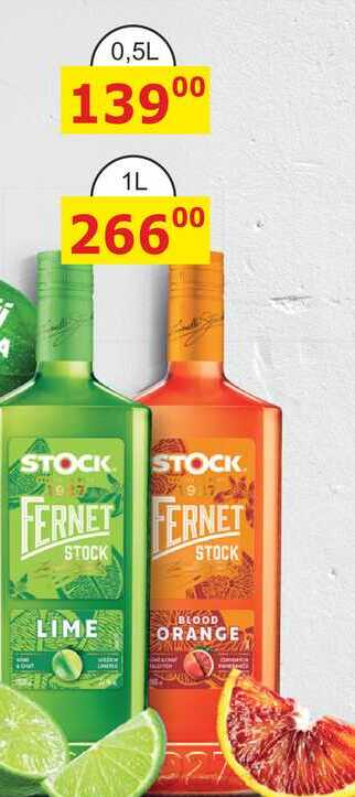 FERNET STOCK BLOOD ORANGE 1l