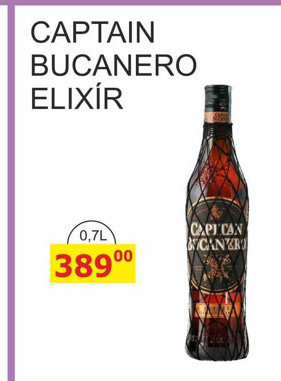 CAPTAIN BUCANERO ELIXÍR 0,7L