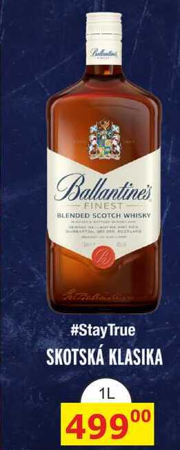 Ballantine's Finest Skotská whisky 1l