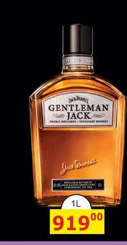 Jack Daniel´s Gentleman Jack Tennessee Whiskey 1l
