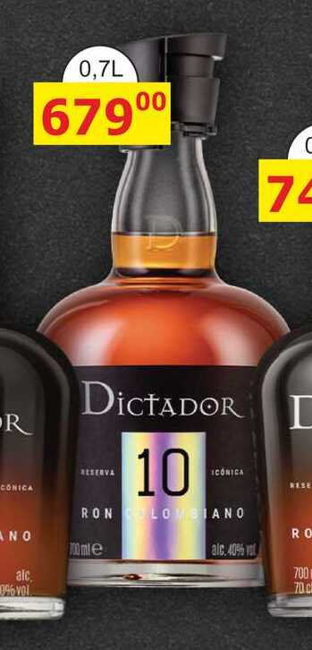 Dictador 10y 0,7l 40%