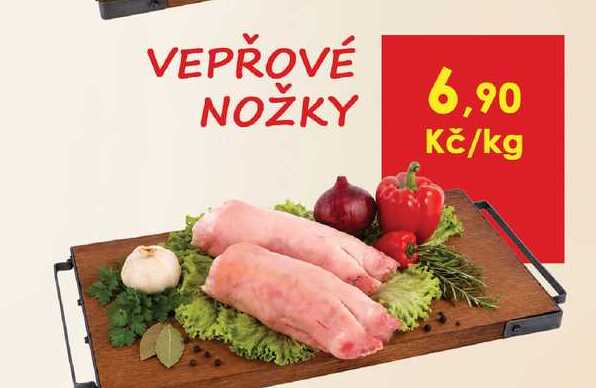 Vepřové nožky 1kg