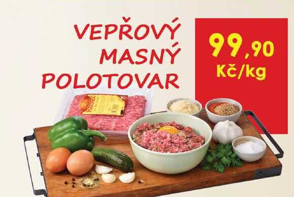 Vepřový masný polotovar 1 kg