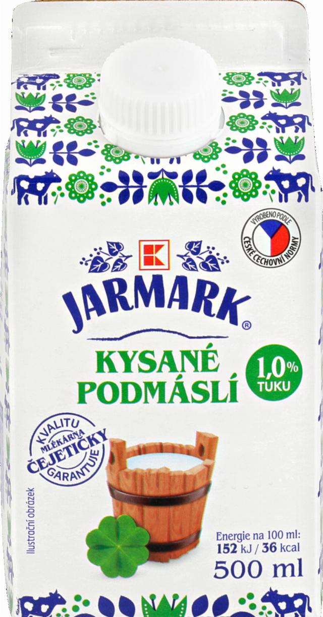 K-Jarmark Kyselé podmáslí 500ml v akci