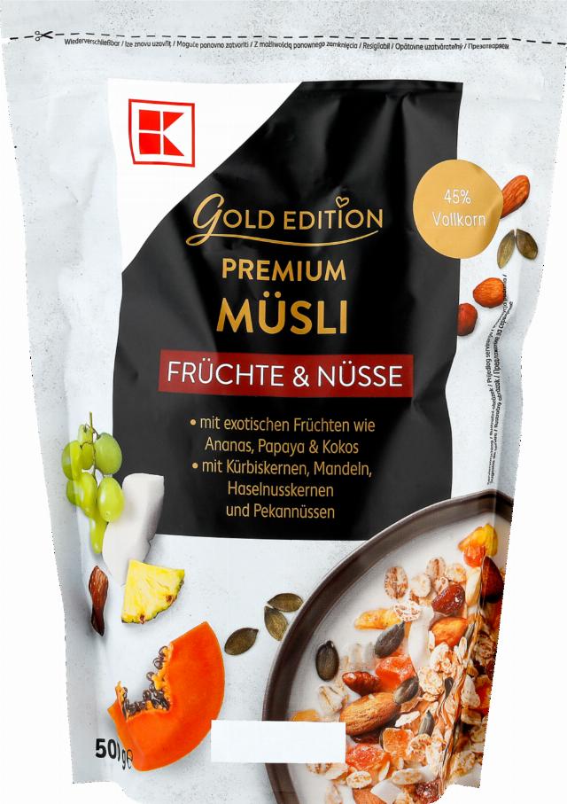 K-Gold Křupavé müsli