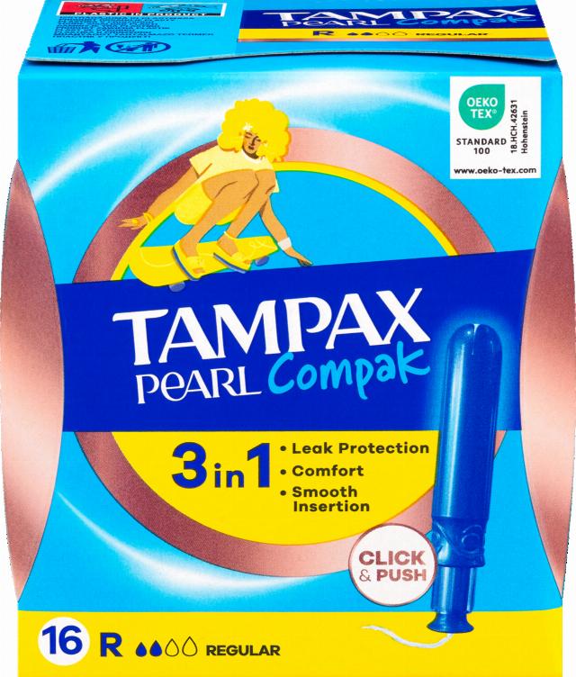 Tampax pearl compak Regular