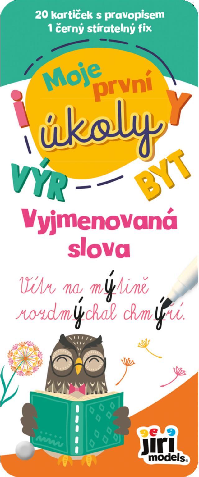 Moje první úkoly Kartičky s aktivitami stíratelné