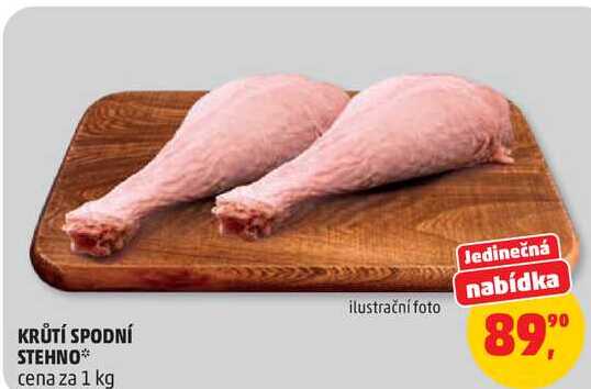 KRŮTÍ SPODNÍ STEHNO, 1 kg