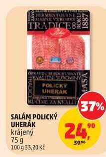 SALÁM POLICKÝ UHERÁK krájený, 75 g
