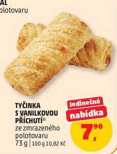 TYČINKA S VANILKOVOU PŘÍCHUTÍ, 73 g