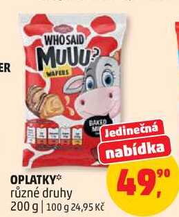 OPLATKY různé druhy, 200 g