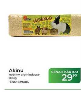 Akinu hobliny pro hlodavce 800 g