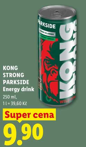 KONG STRONG PARKSIDE Energy drink, 250 ml
