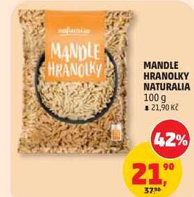 MAMANDLE HRANOLKY NATURALIA, 100 g