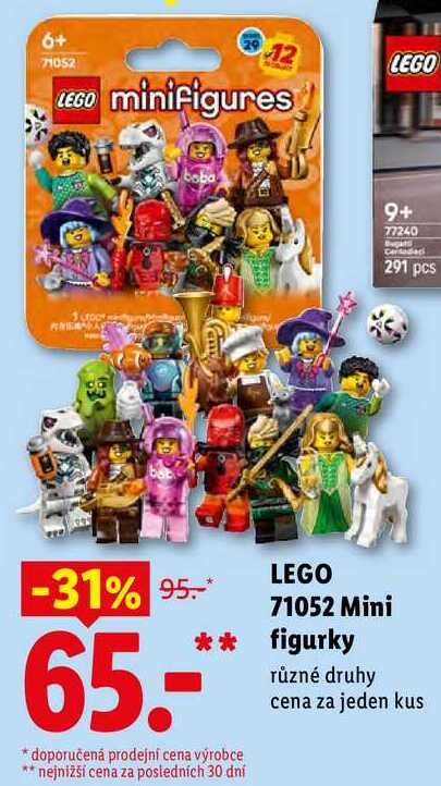 LEGO 71052 Mini figurky