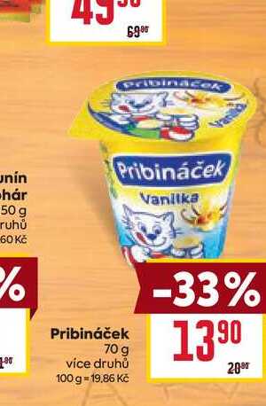 Pribináček 70 g 