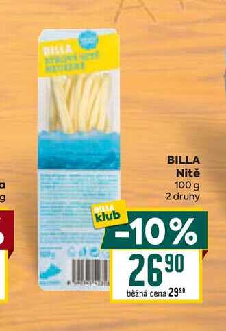 BILLA Nitě 100 g