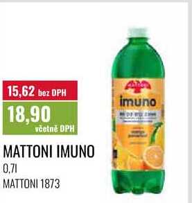 MATTONI IMUNO, 0,71