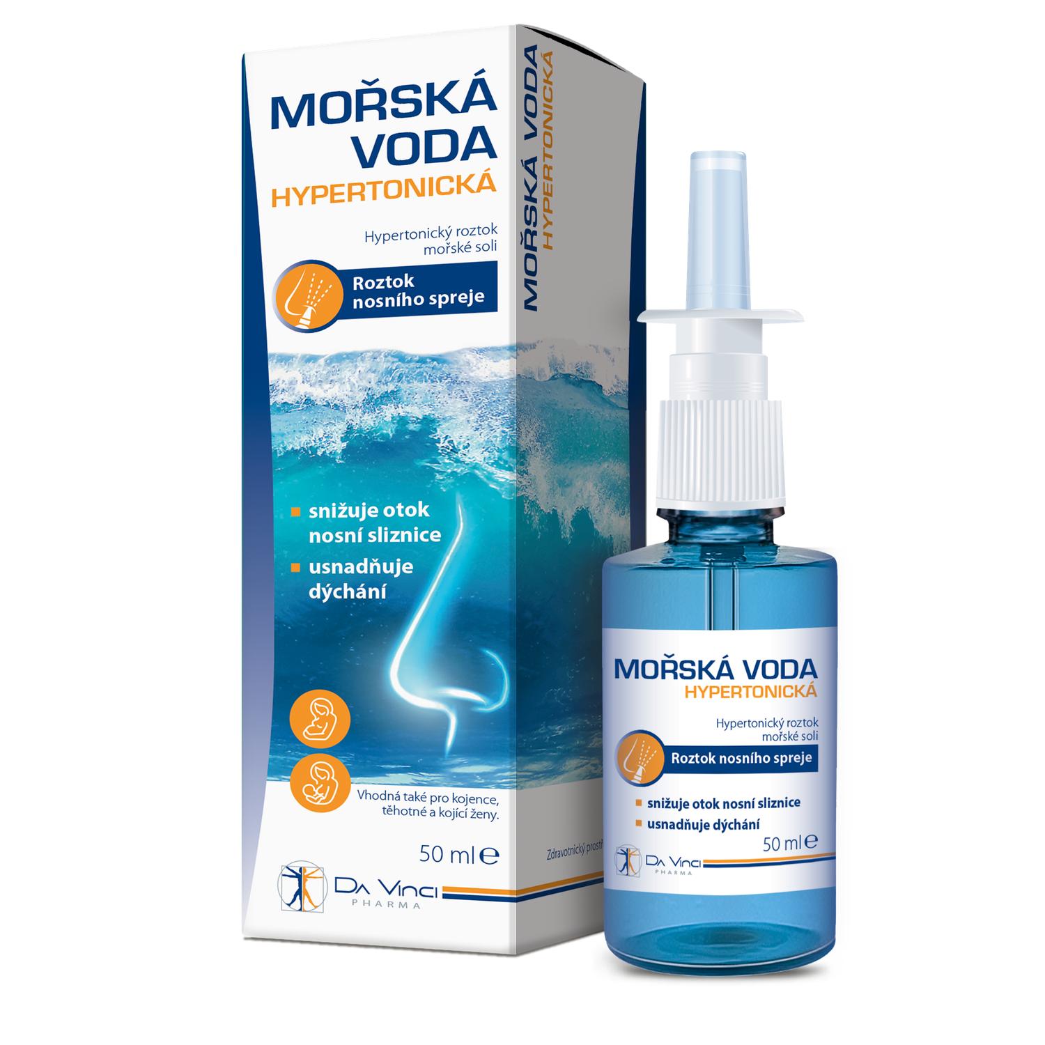 Mořská voda hypertonická Da Vinci Pharma 50 ml