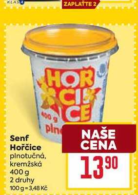 Senf Hořčice 400 g