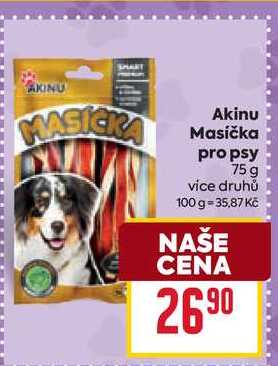 Akinu Masička pro psy 75 g