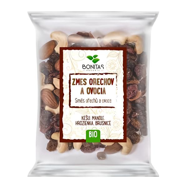 BONITAS BIO Směs ořechů a ovoce