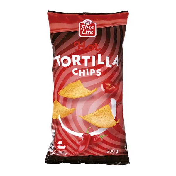 Fine Life Tortilla Chips hot