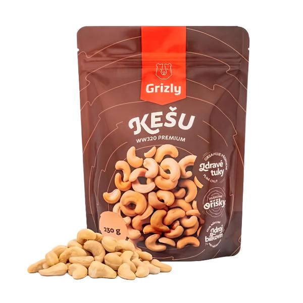 GRIZLY Kešu ořechy ww320 premium