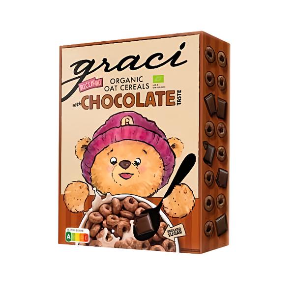 Graci BIO Dětské cereální čokoládvé kroužky