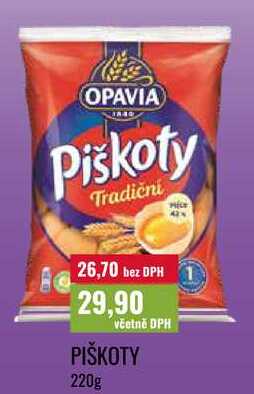 PIŠKOTY, 220g