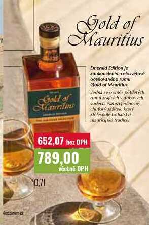 Gold of Mauritius 0,7l