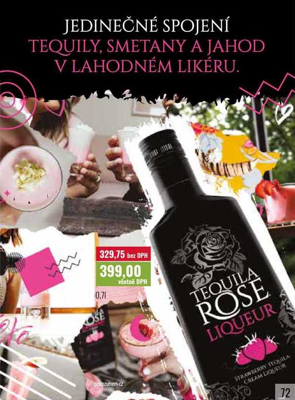 TEQUILA ROSE LIQUEUR 0,7l