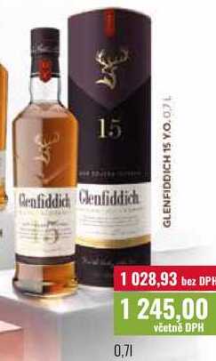 Glenfiddich 15 Years Old whisky 700ml