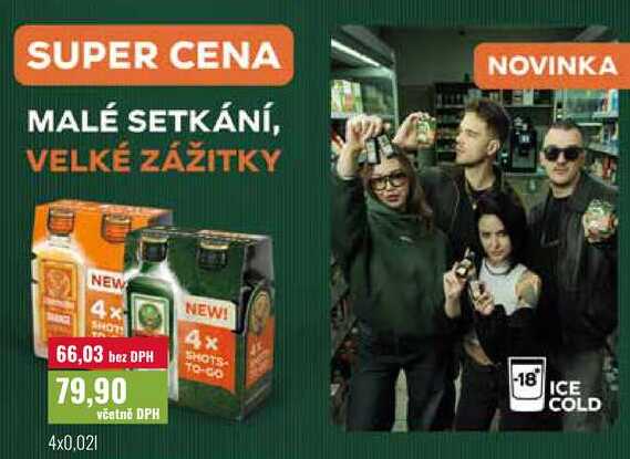 Jägermeister 4x0,02l