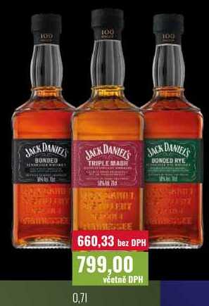 JACK DANIEL'S 0,7l