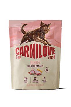 Carnilove Cat True Fresh Dry Turkey Sterilised adult ab 400g