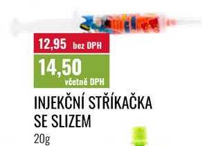 INJEKČNÍ STŘÍKAČKA SE SLIZEM, 20g